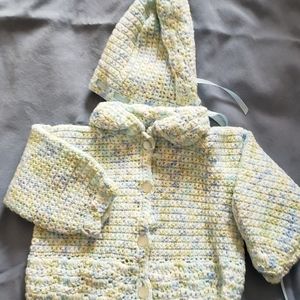 Infant sweater set